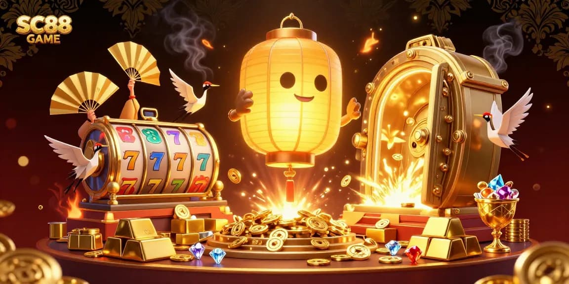 Win big with SC88 GAME in a vibrant online casino packed with dynamic gaming elements and gold treasures.