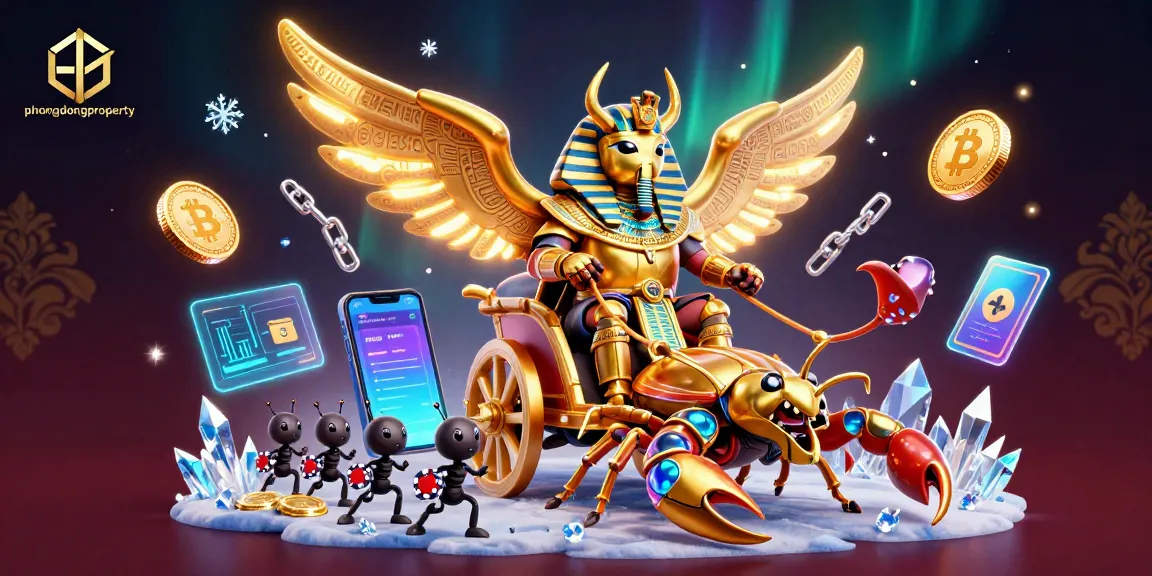 Join the fun at phuongdongproperty with this dynamic casino illustration, showcasing exciting gambling elements.